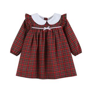 Lil Cactus Girls  Dress, Red